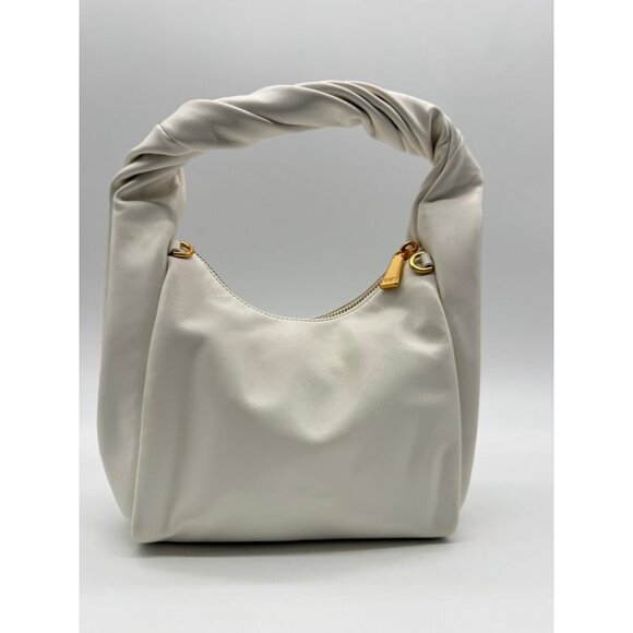 KATE SPADE NY Twirl top handle leather small crossbody bag - White - Picture 8 of 14